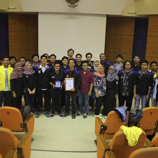 Kunjungan Lembaga HMSK Unand ke Ikatan Mahasiswa Elektro Universitas Indonesia