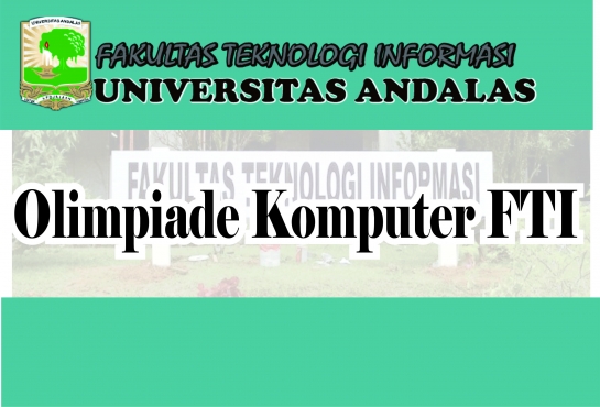 Olimpide Komputer Lustrum I FTI Unand