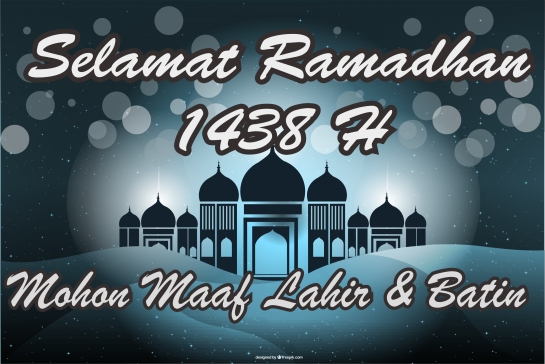 Selamat Ramadhan 1438 H