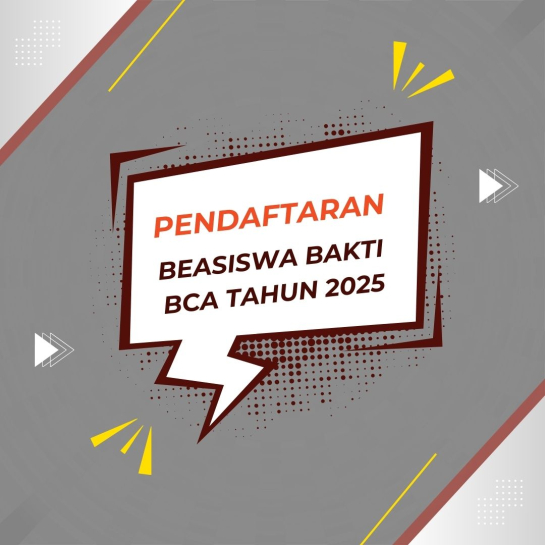 Pendaftaran Beasiswa Bakti BCA Tahun 2025