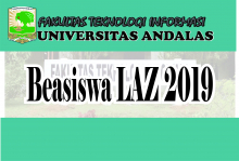 Beasiswa LAZ (Lembaga Amil Zakat) 2019