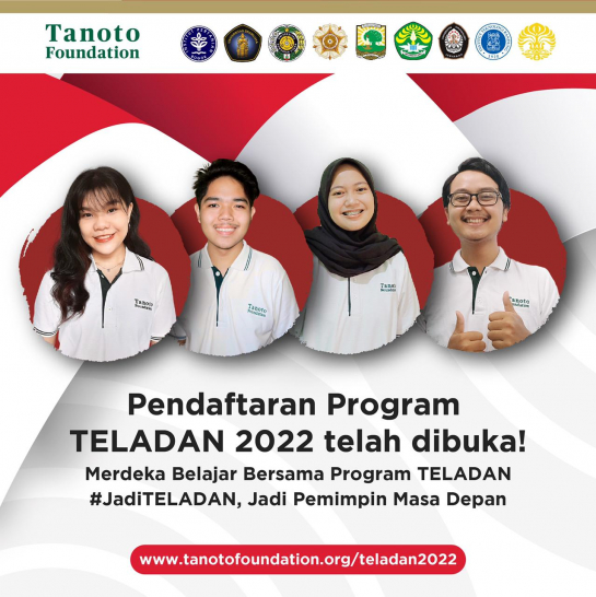 Beasiswa Kepemimpinan TELADAN Tanoto Foundation