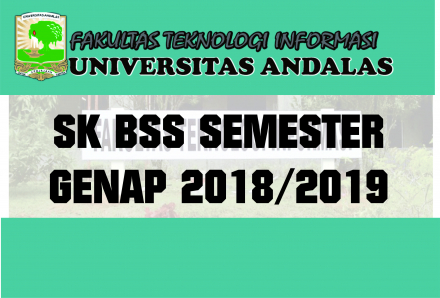 SK Berhenti Studi Sementara Semester Genap 2018/2019