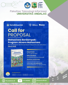 Call for Proposal : Program Aksara Mahasiswa Tahun 2026 Kolaborasi dosen dan mahasiswa