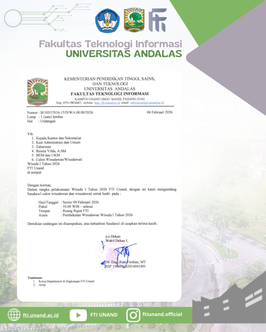 Pengumuman Penerimaan Proposal Pengabdian Masyarakat